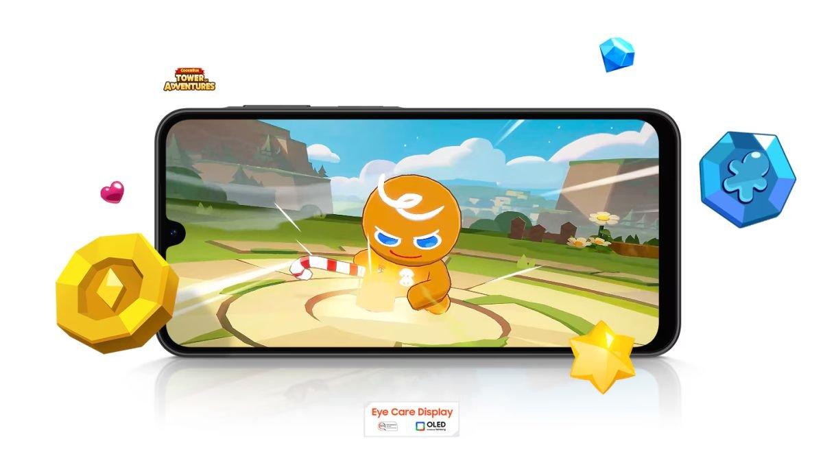 Ilustrasi layar SAMSUNG Galaxy A26 5G