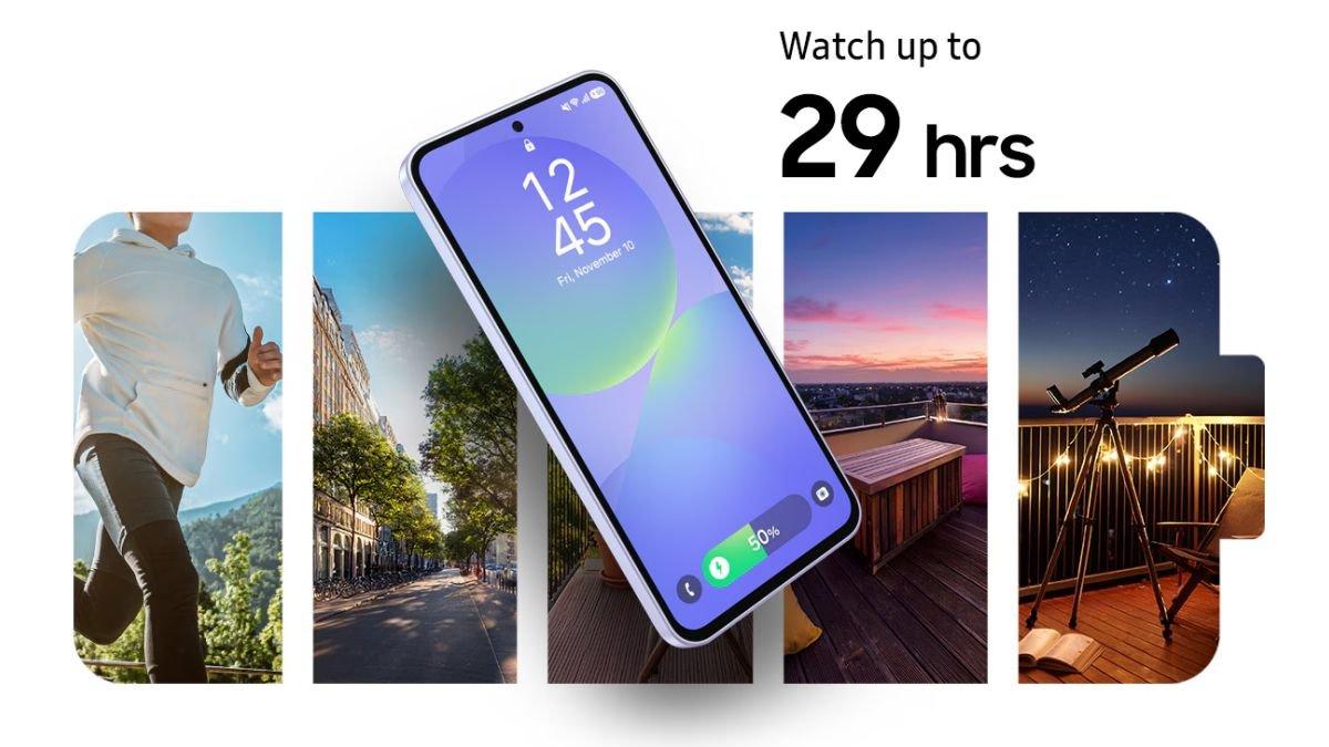 Ilustrasi baterai SAMSUNG Galaxy A36 5G