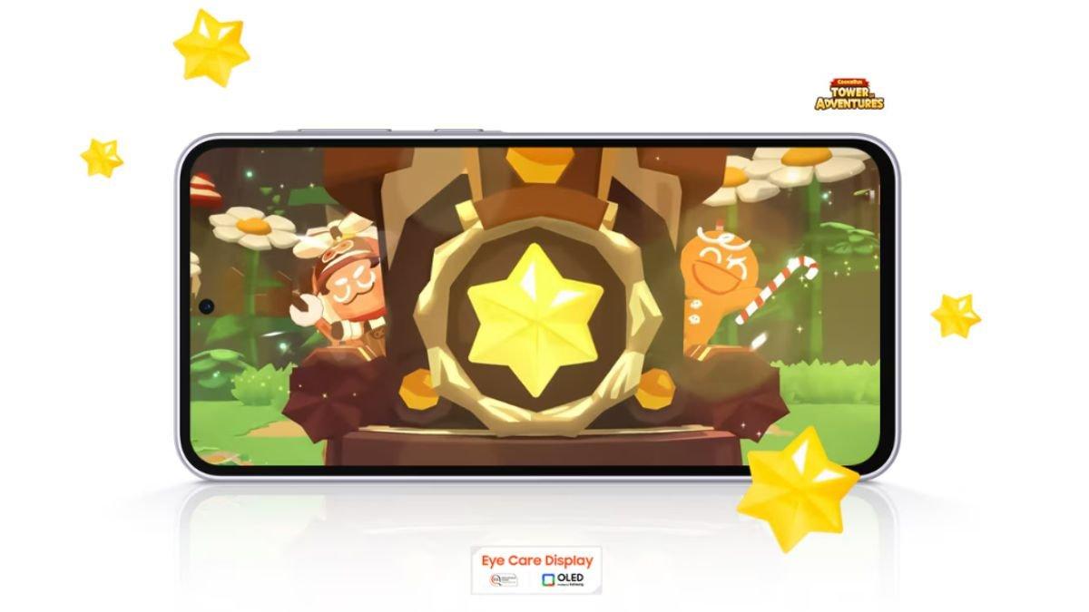 Ilustrasi layar SAMSUNG Galaxy A36 5G