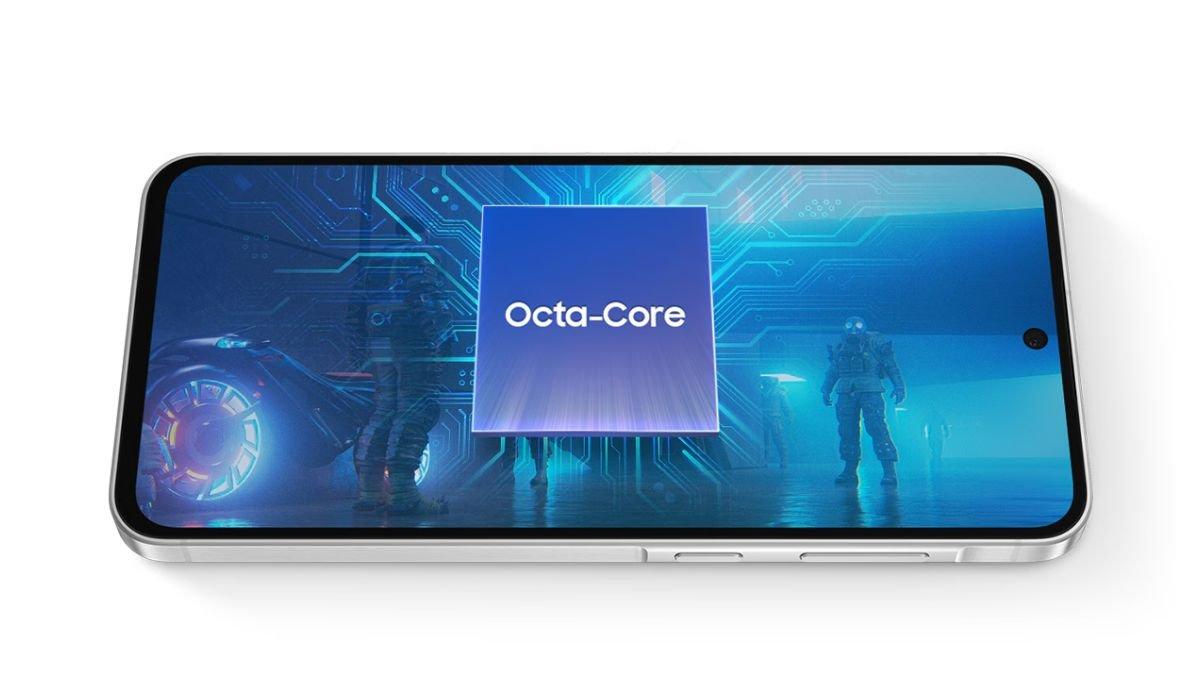 Ilustrasi layar SAMSUNG Galaxy A56 5G