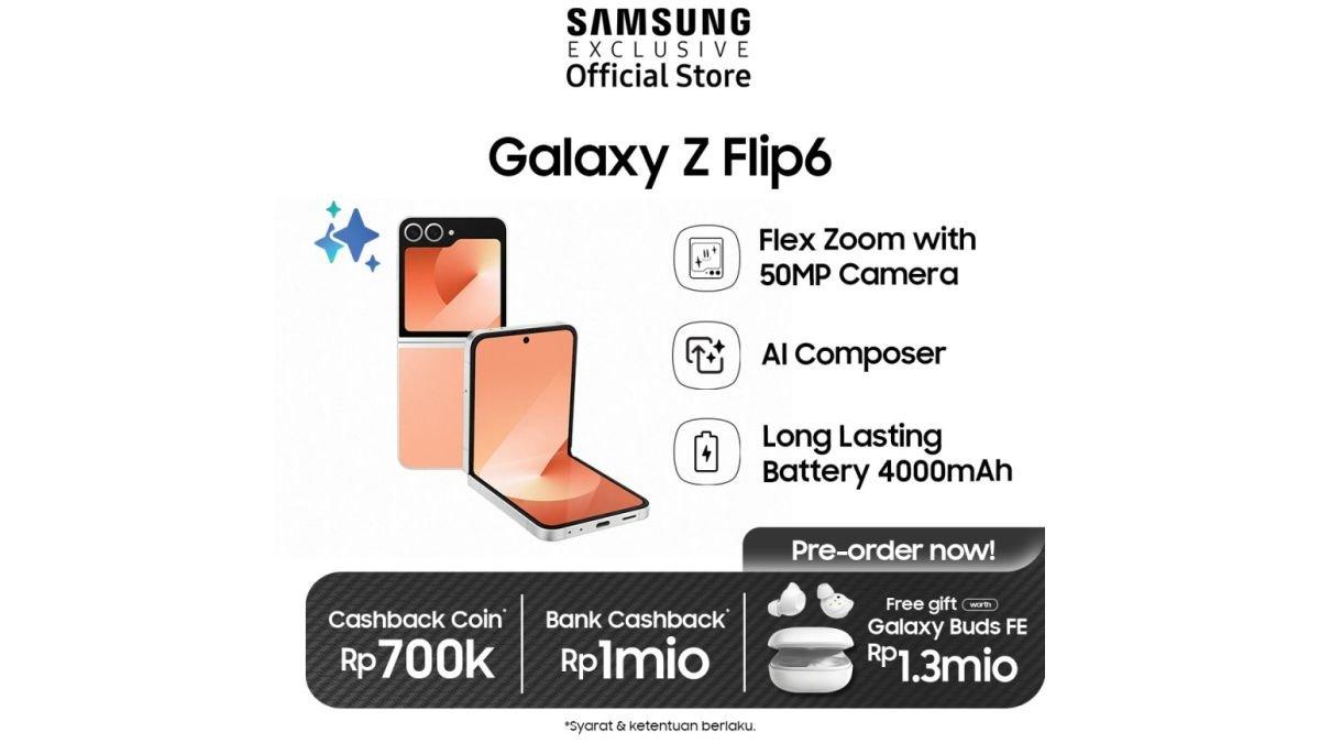 SAMSUNG Galaxy Z Flip6