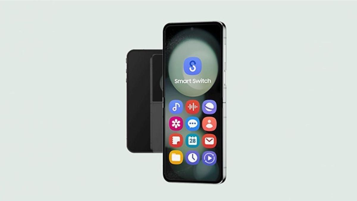 Ilustrasi aplikasi Smart Switch di HP SAMSUNG