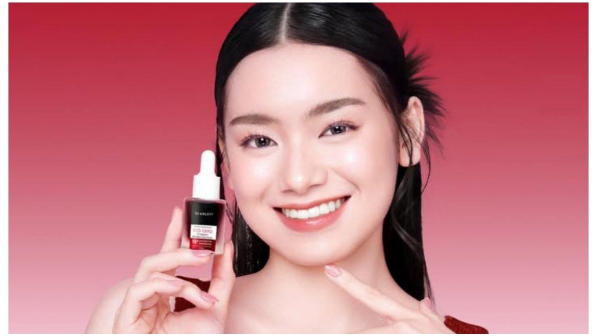 Scarlett Whitening Revive Glow Elixir Red Exfo Intensive Peeling Solution