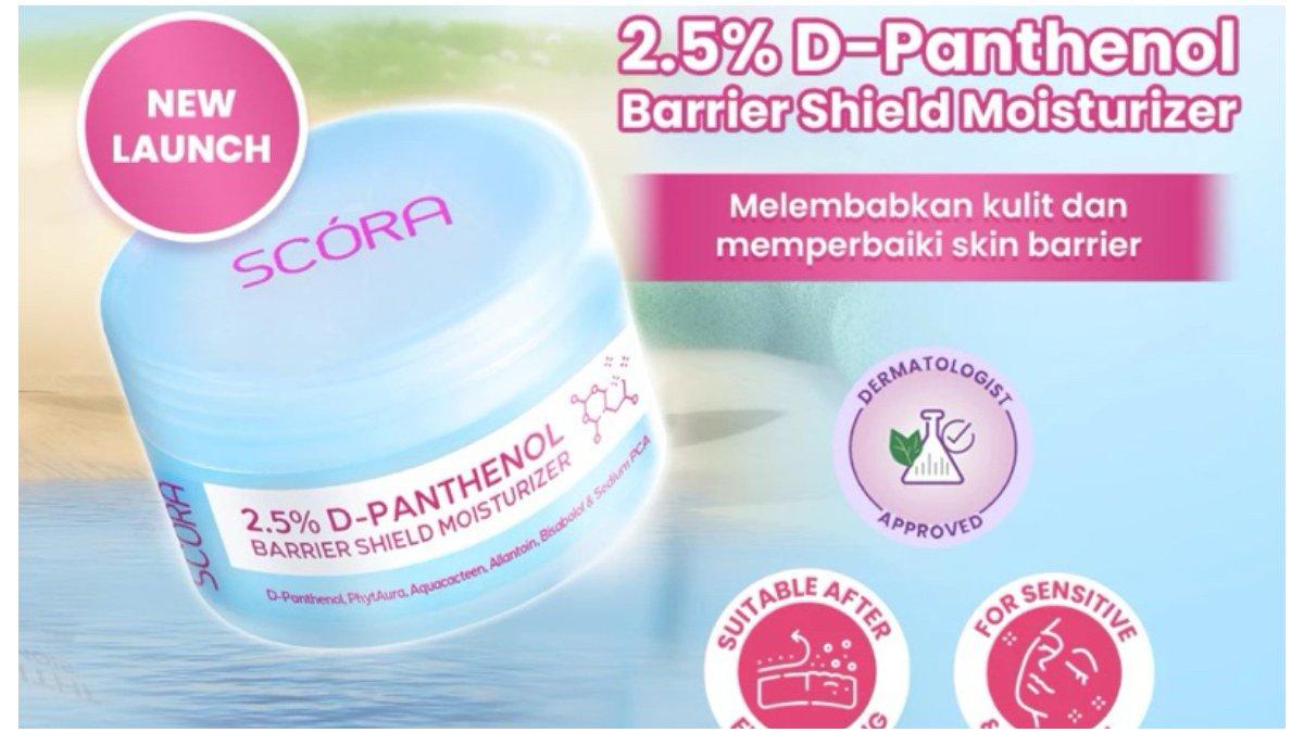 SCORA 2.5 persen D-Panthenol Barrier Shield Moisturizer