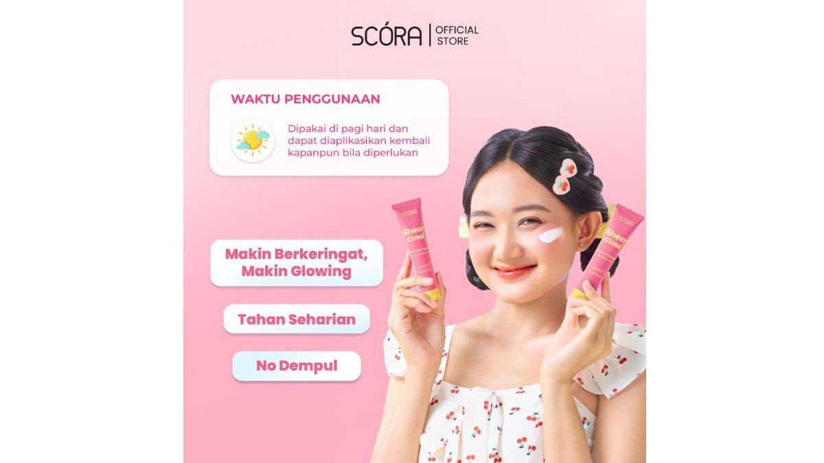 SCORA Sheer Glow Tone Up Cream