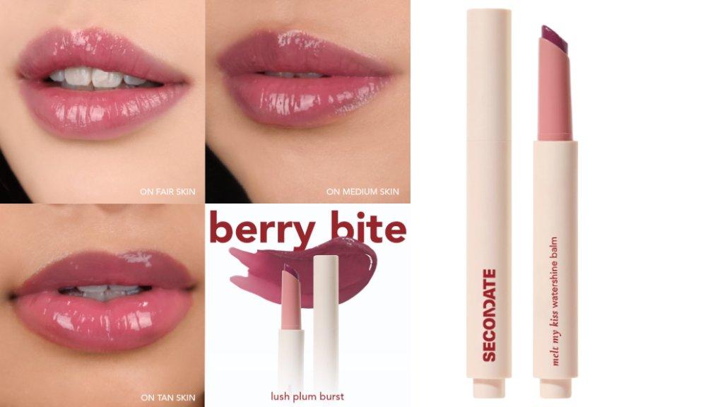 SECONDATE Melt My Kiss Watershine Lip Balm