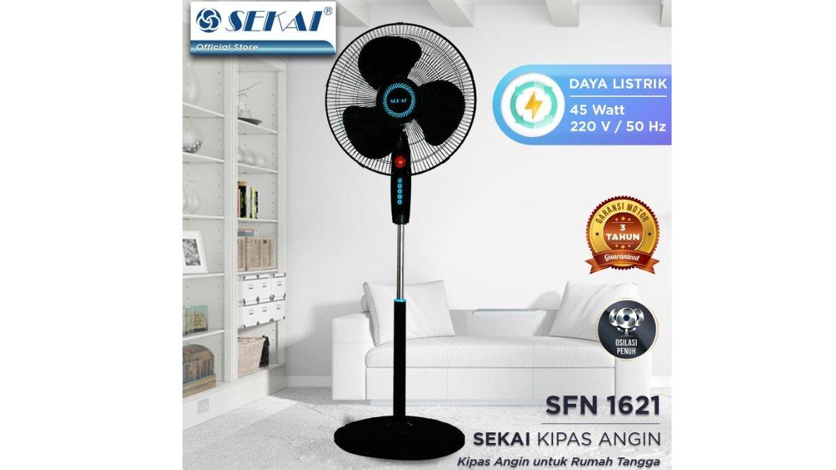 SEKAI Kipas Angin Berdiri SFN 1621