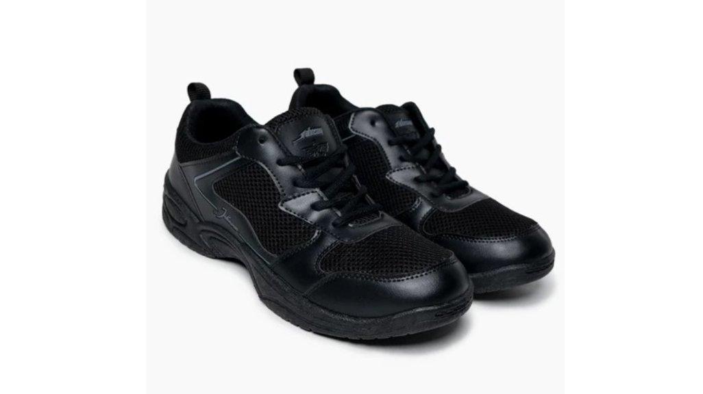 SEPATU SNEAKERS JOHNSON - STORM LOWCUT (LC) BLACK