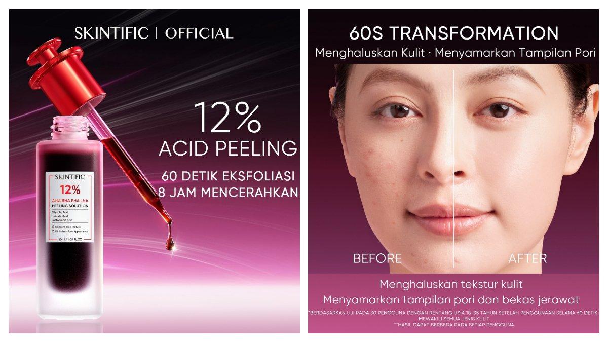 SKINTIFIC Acid Peeling Solution Serum