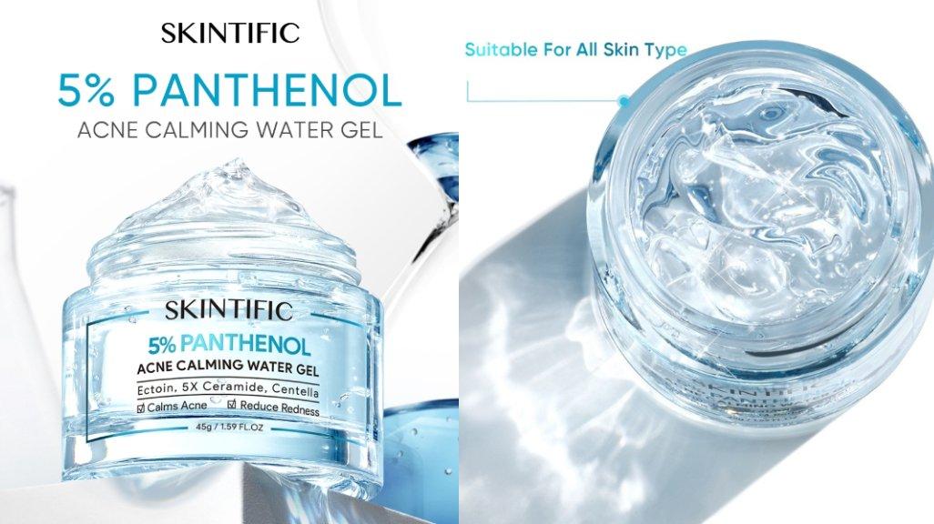 SKINTIFIC 5% Panthenol Acne Calming Water Gel Moisture Gel