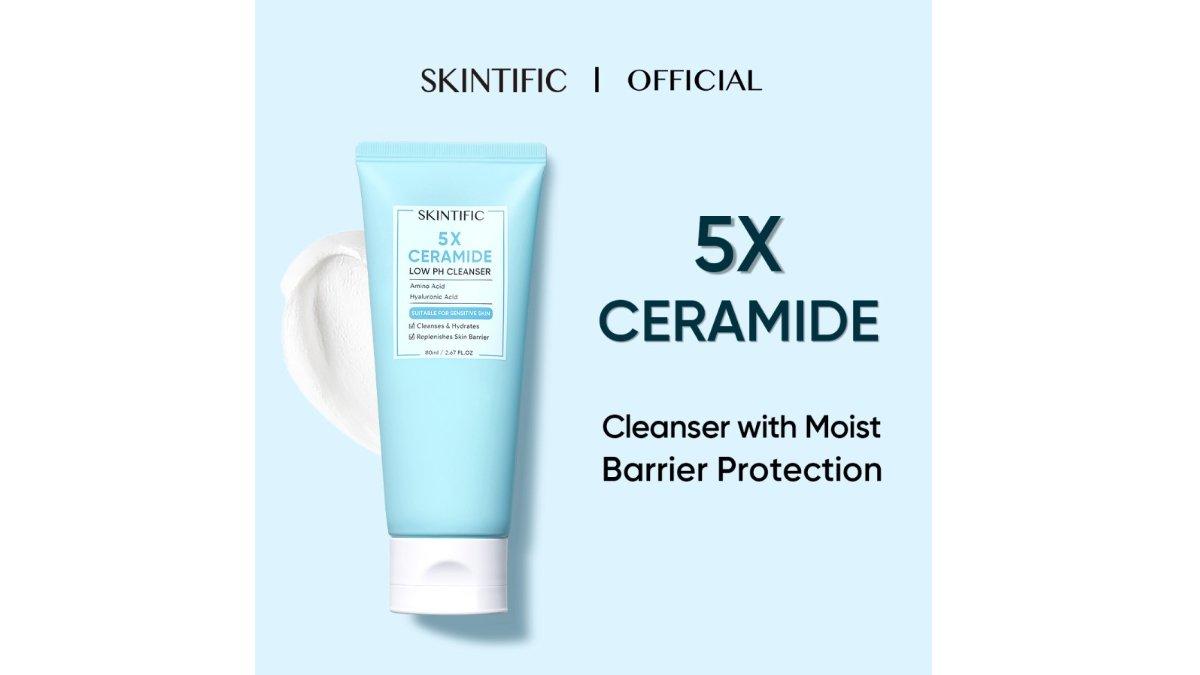 SKINTIFIC 5X Ceramide Low pH Cleanser