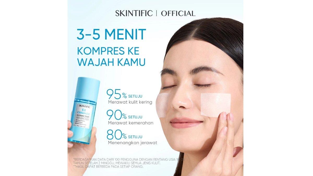 SKINTIFIC 5X Ceramide Soothing Calming Toner