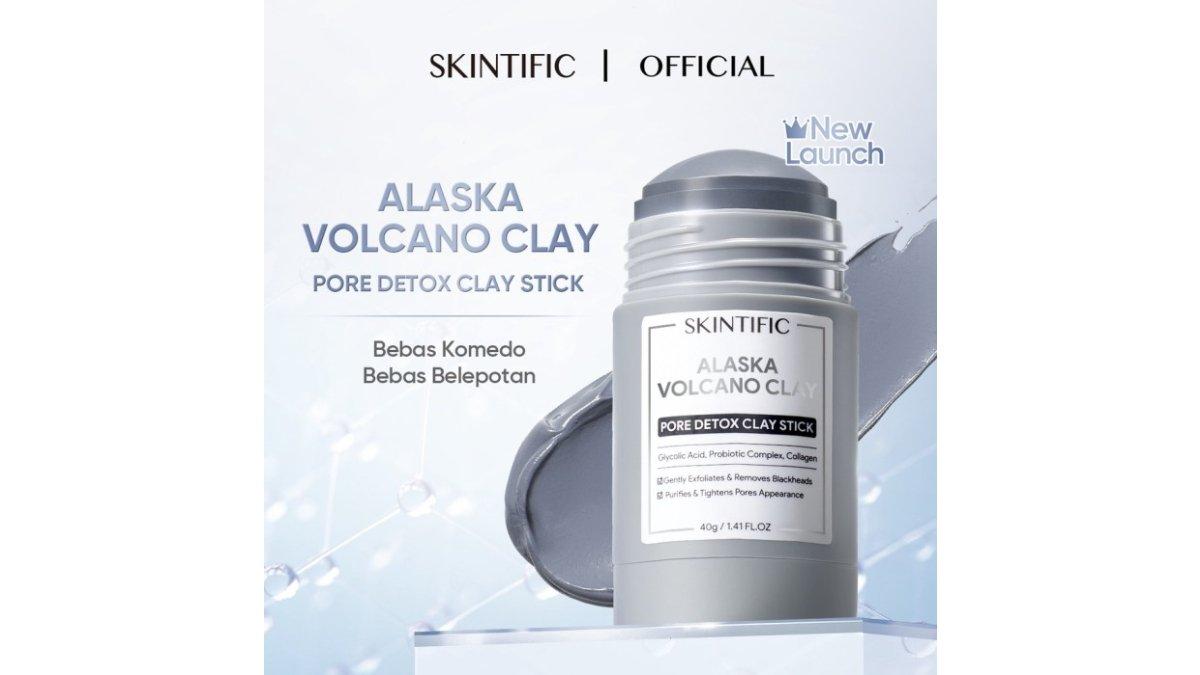 SKINTIFIC Alaska Volcano Clay Mask