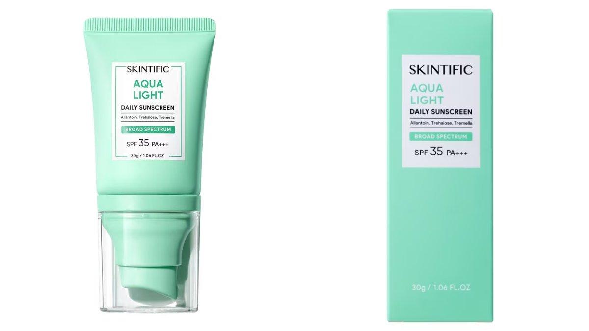 SKINTIFIC Aqua Light Daily Sunscreen SPF 35 PA+++