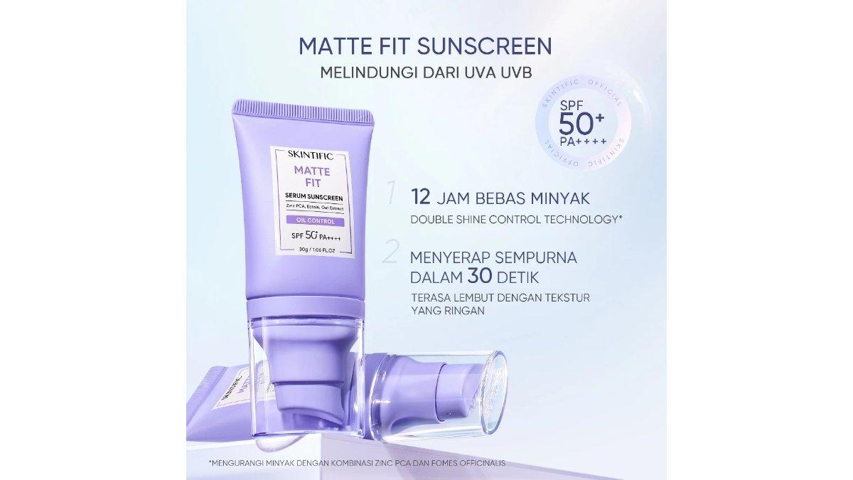 SKINTIFIC Matte Fit Serum Sunscreen SPF 50+ PA++++