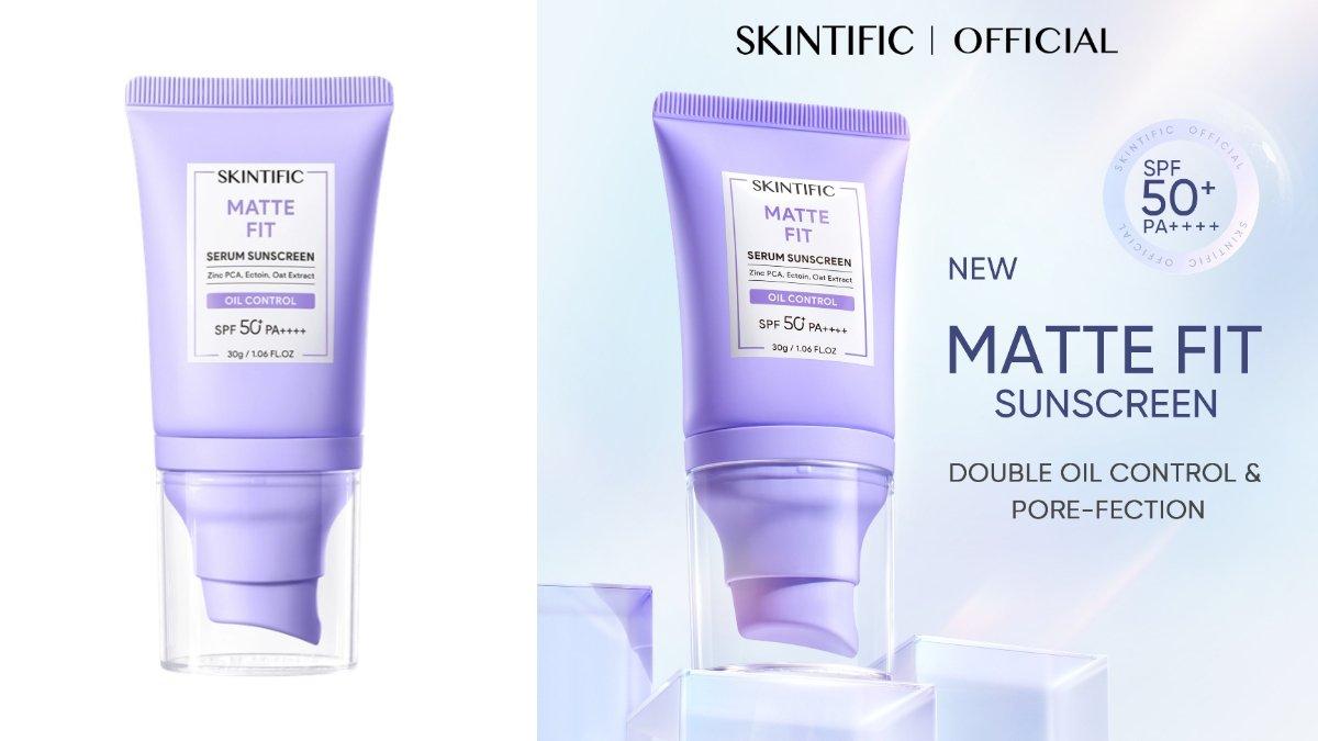 SKINTIFIC Matte Fit Serum Sunscreen