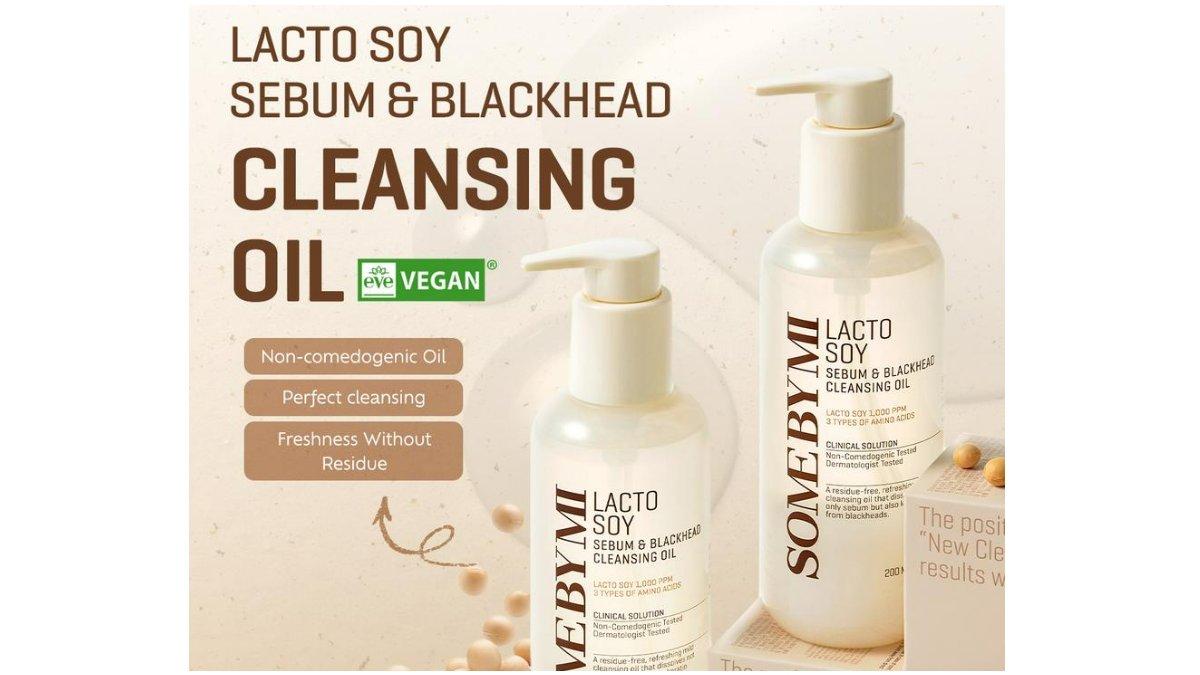 SOME BY MI Lacto Soy Sebum + Blackhead Cleansing Oil