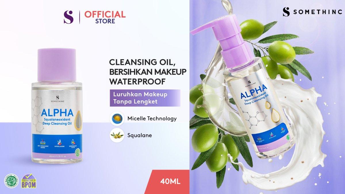 SOMETHINC Alpha Squalaneoxidant Deep Cleansing Oil
