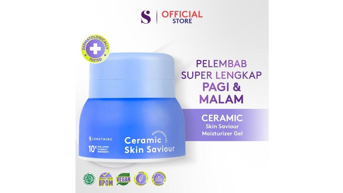 SOMETHINC Ceramic Skin Saviour Moisturizer Gel