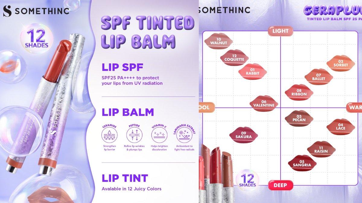 SOMETHINC Ceraplump Tinted Lip Balm SPF25 PA++++