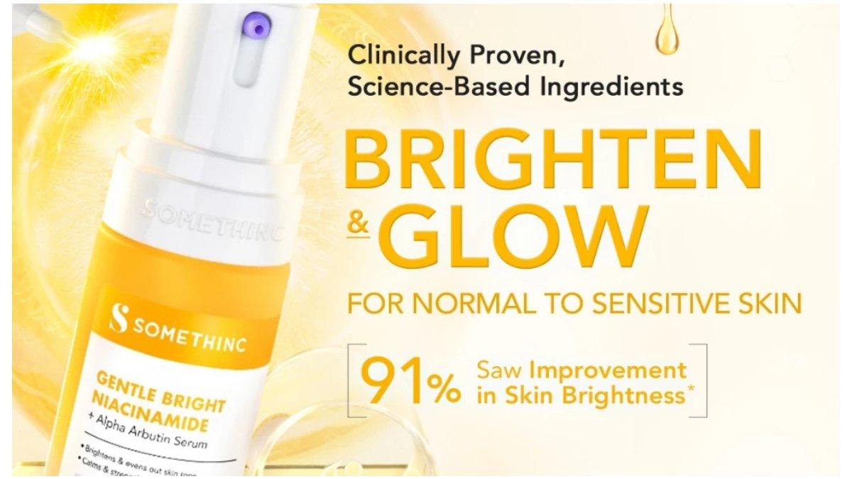SOMETHINC Gentle Bright Niacinamide + Alpha Arbutin Serum
