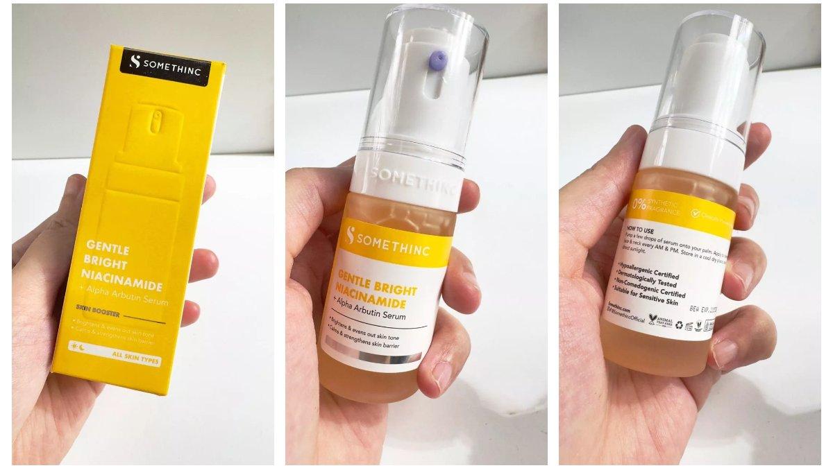 SOMETHINC Gentle Bright Niacinamide + Alpha Arbutin Serum