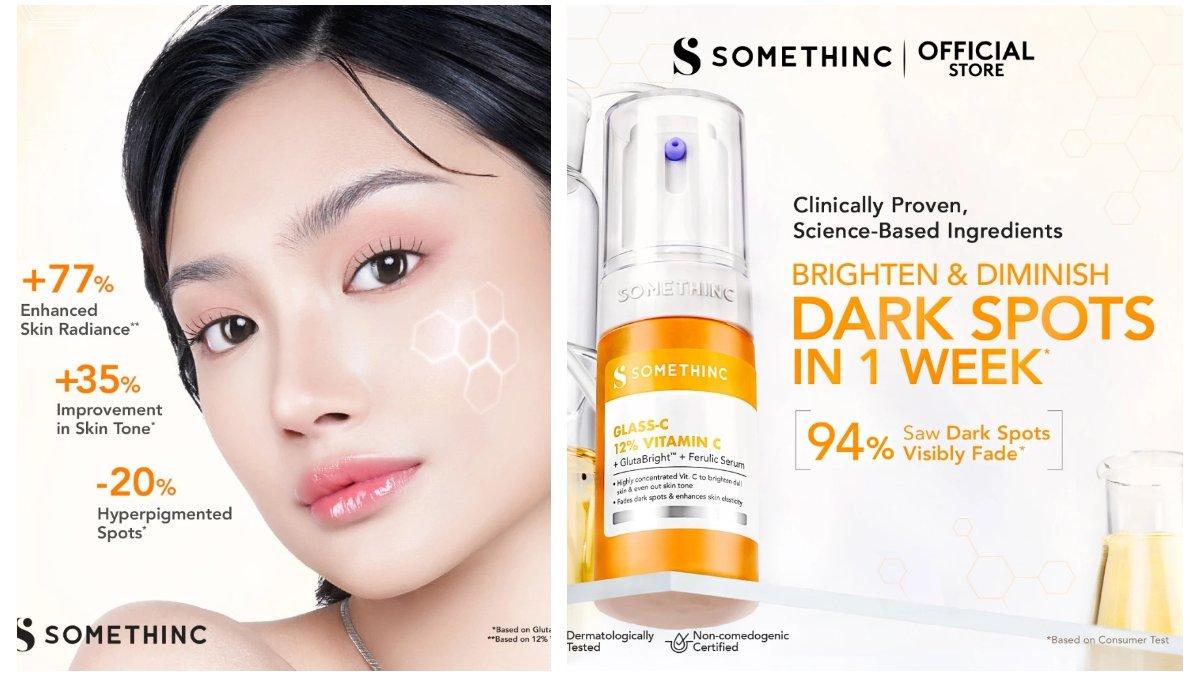 SOMETHINC Glass-C 12 persen Vitamin C+ GlutaBright™ + Ferulic Serum 