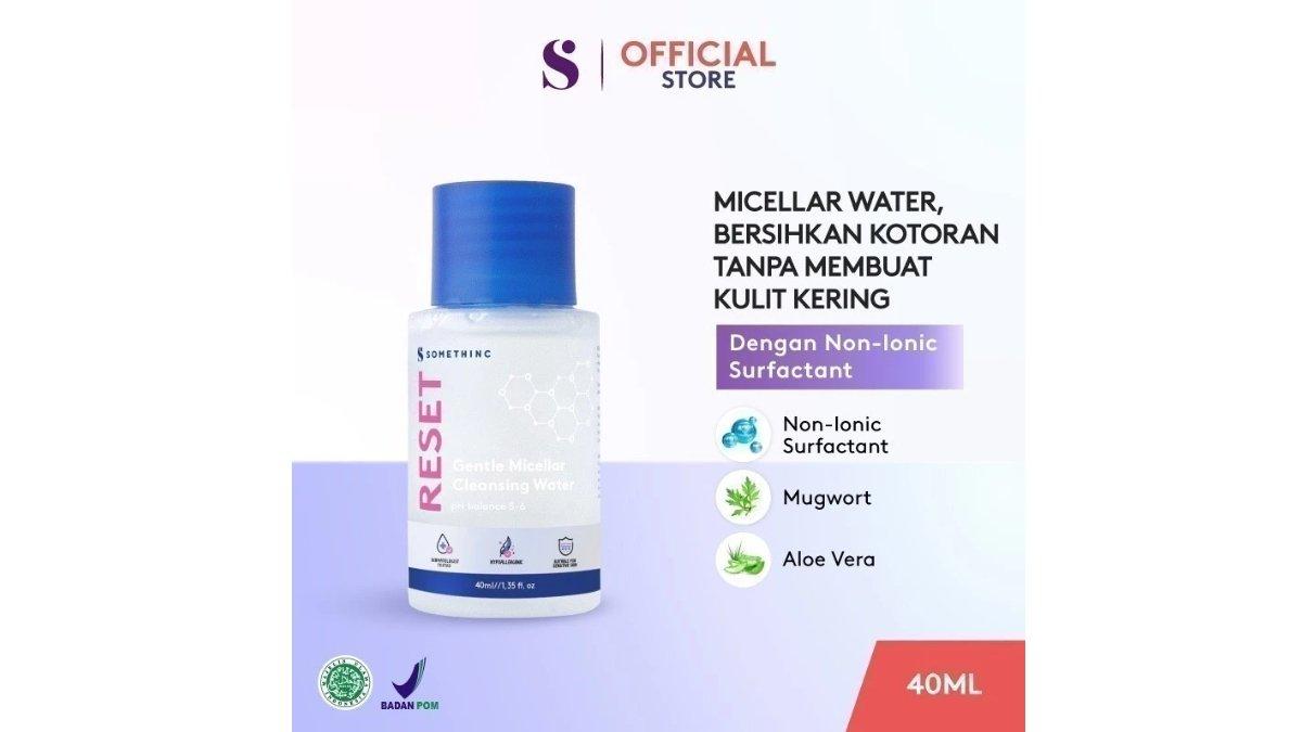 SOMETHINC Reset Gentle Micellar Cleansing Water