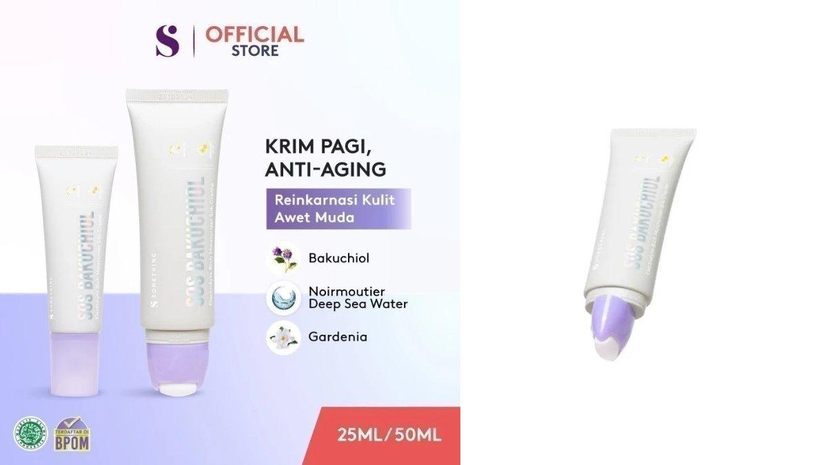 SOMETHINC SOS Bakuchiol Electrolyte Rich Moisturizer Silk Creme