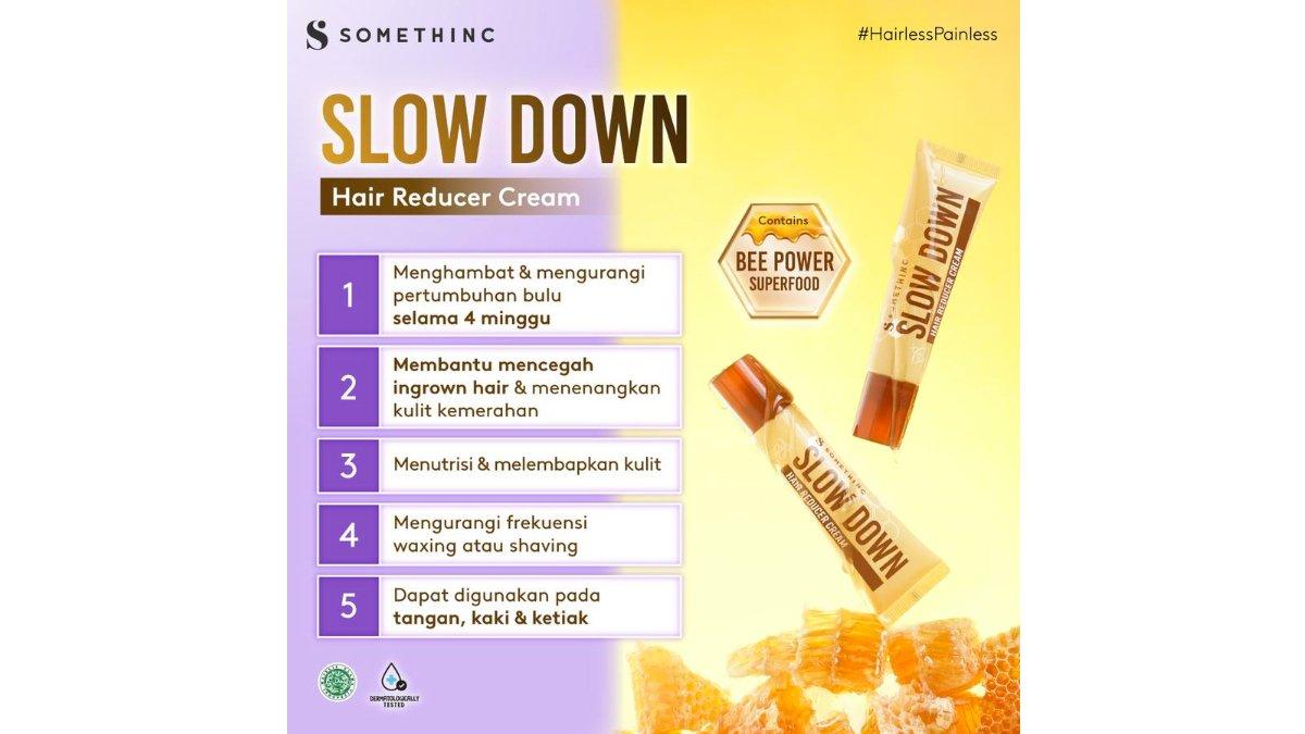 SOMETHINC Slow Down Hair Reducer Cream