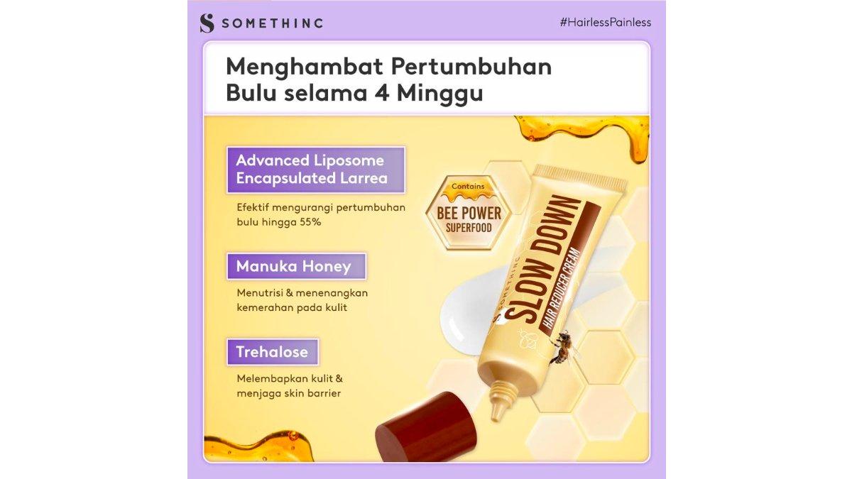 SOMETHINC Slow Down Hair Reducer Cream