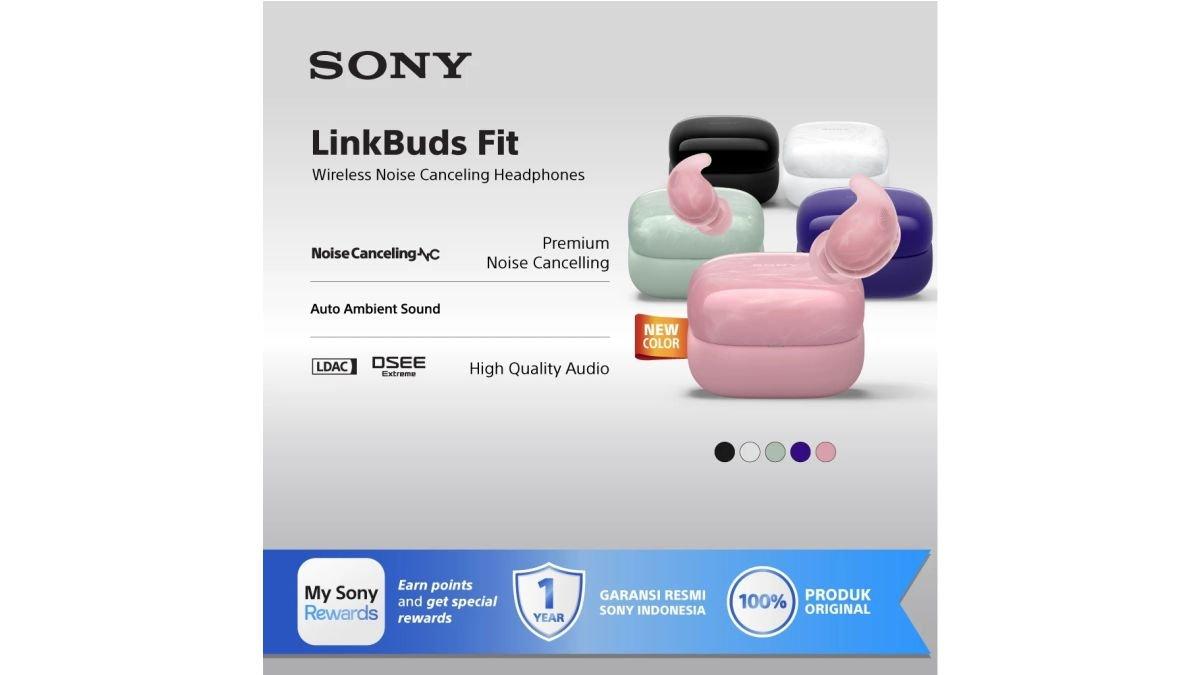 SONY LinkBuds Fit Pink