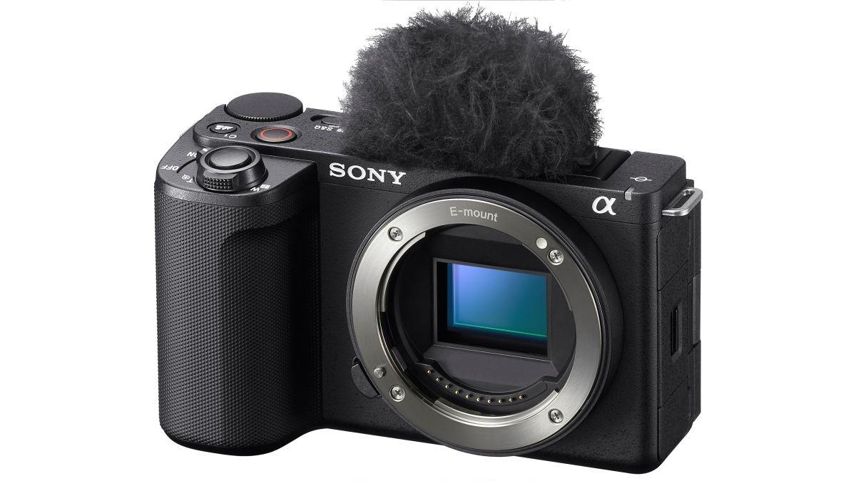 Ilustrasi kamera vlogging SONY ZV-E10 II yang cocok dipakai konten kreator