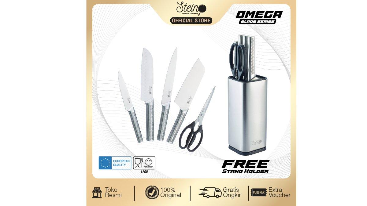 STEIN Omega Blade Pisau Stainless Steel Premium Coating