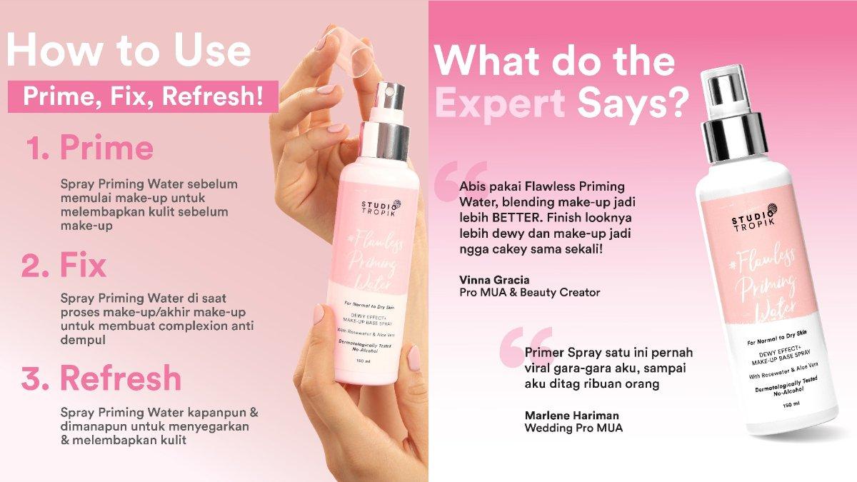 STUDIO TROPIK Flawless Priming Water