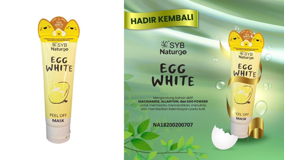 SYB Natur90 EGG WHITE Peel Of Mask