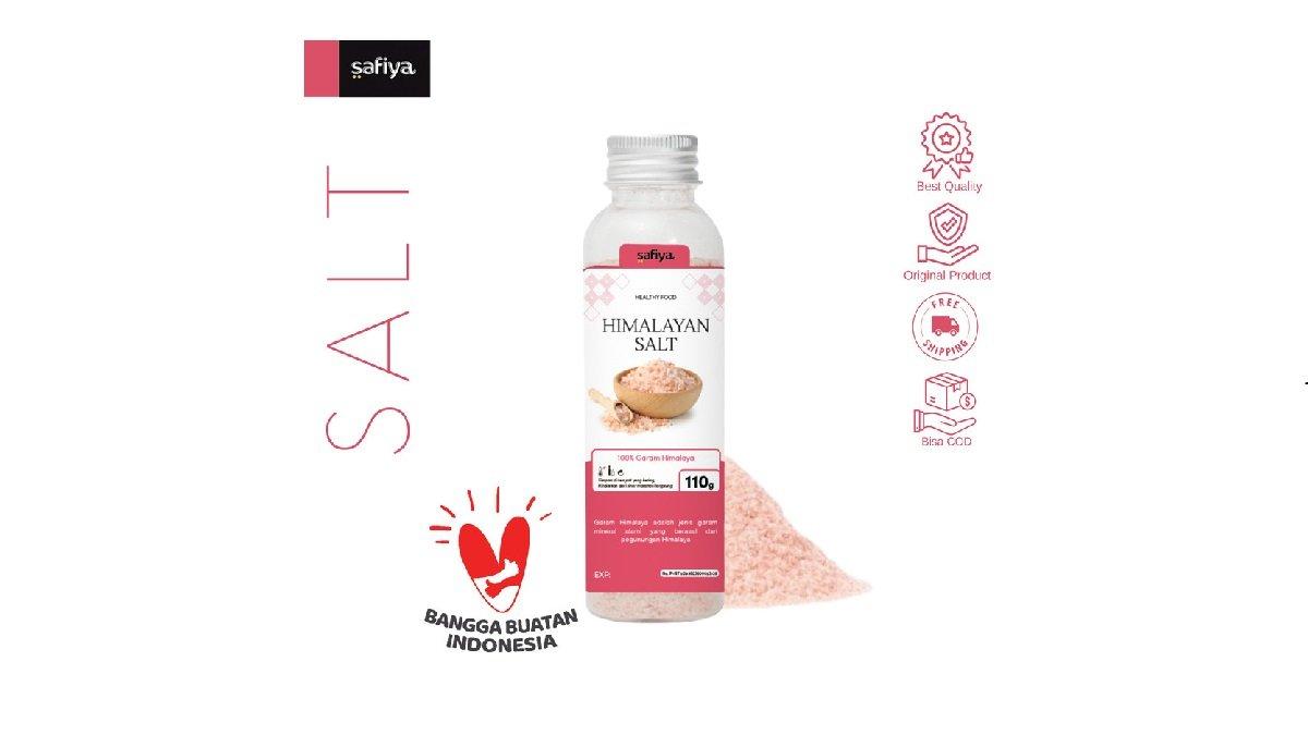 Safiya Garam Himalaya 110 Gram Botol Pink 