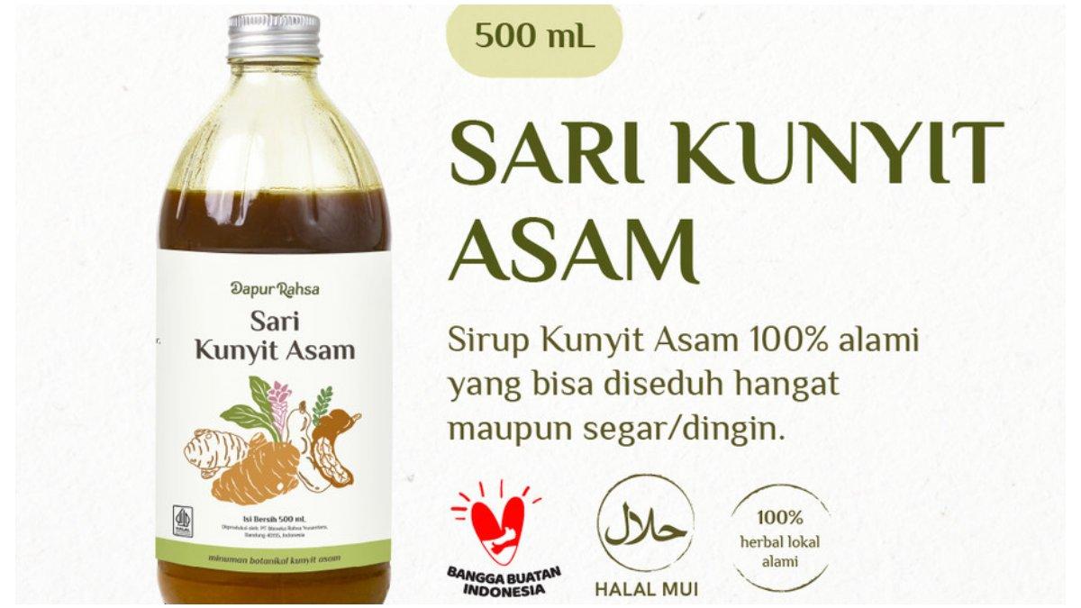 Sari Kunyit Asam by Rahsa Nusantara Jamu Sirup Herbal Tradisional 