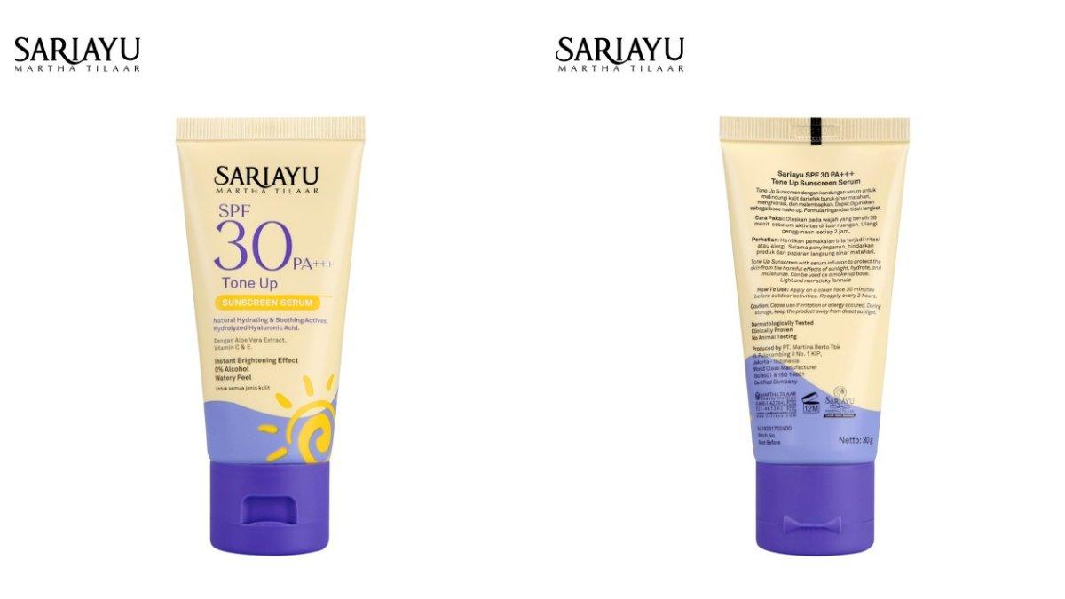 Sariayu SPF 30 PA+++ Tone Up Sunscreen Serum