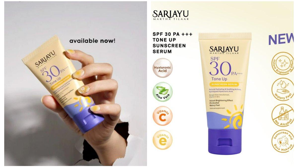 Sariayu SPF 30 PA+++ Tone Up Sunscreen Serum