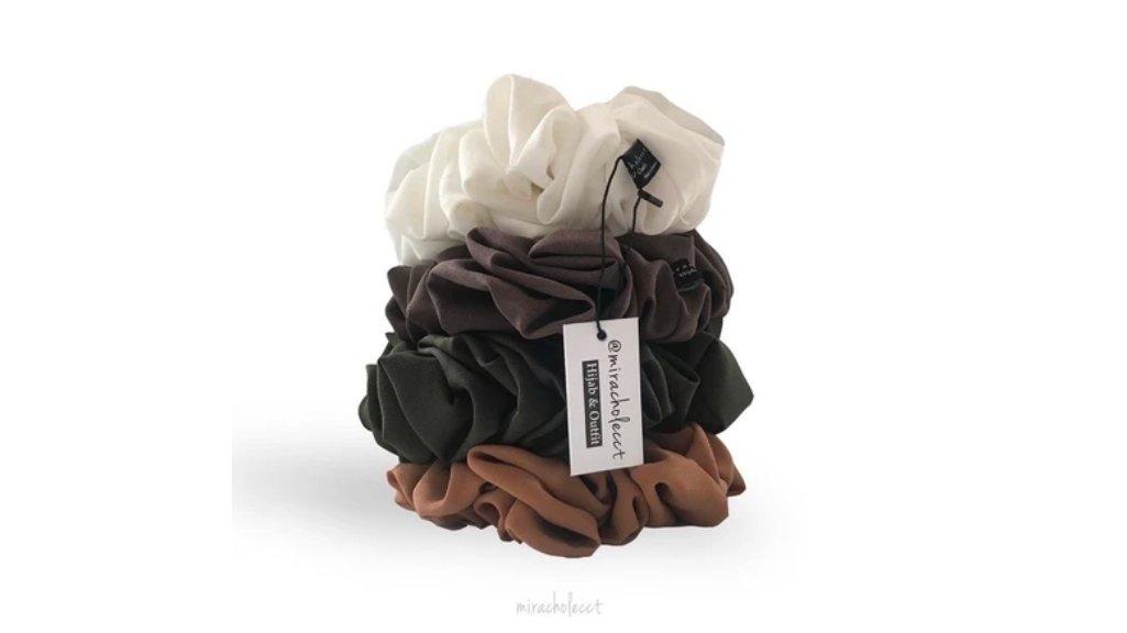 Scrunchie Premium Miracholecct Dio Dan Ci Anti Pusing