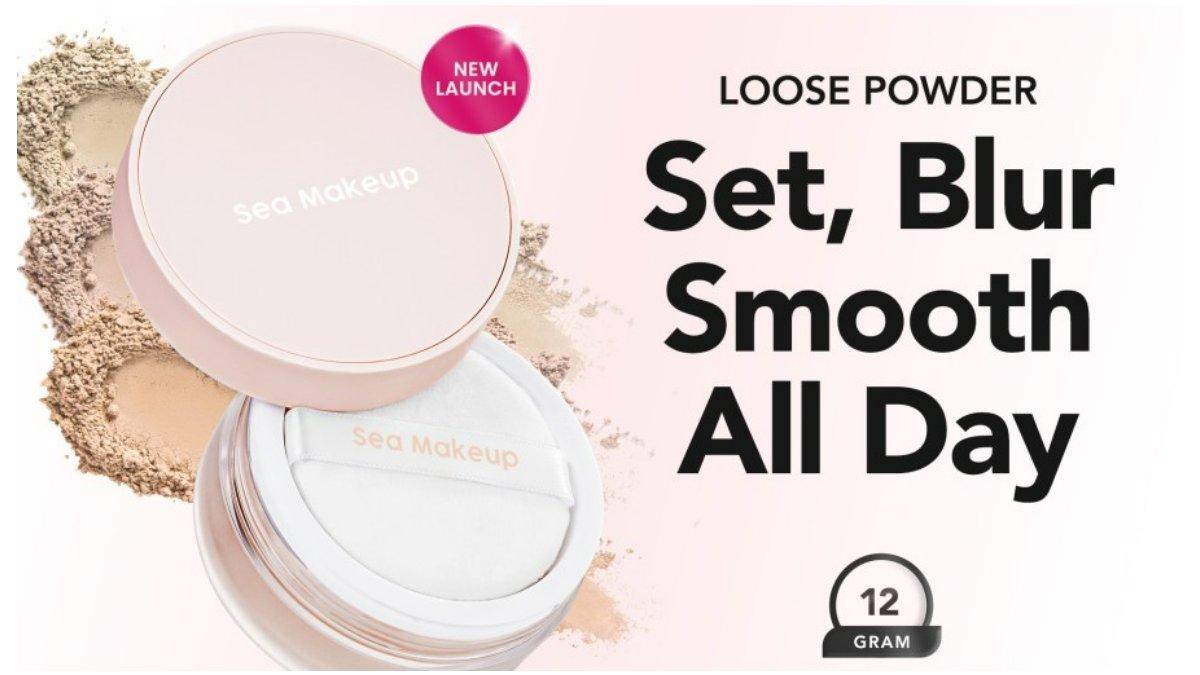 Sea Makeup Acne Care Micro Translucent Setting Powder Loose Powder 