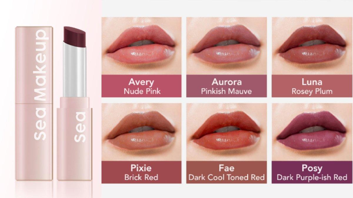 Sea Makeup Gleam Luster Tinted Lip Balm