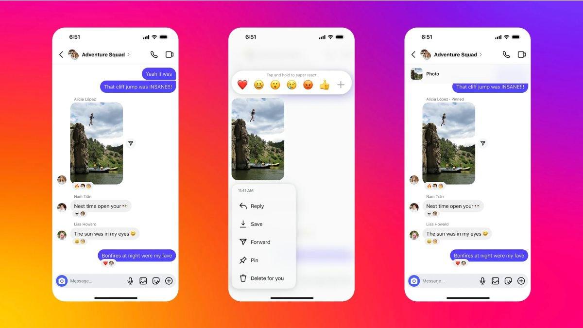Ilustrasi Sematkan Pesan di DM Instagram