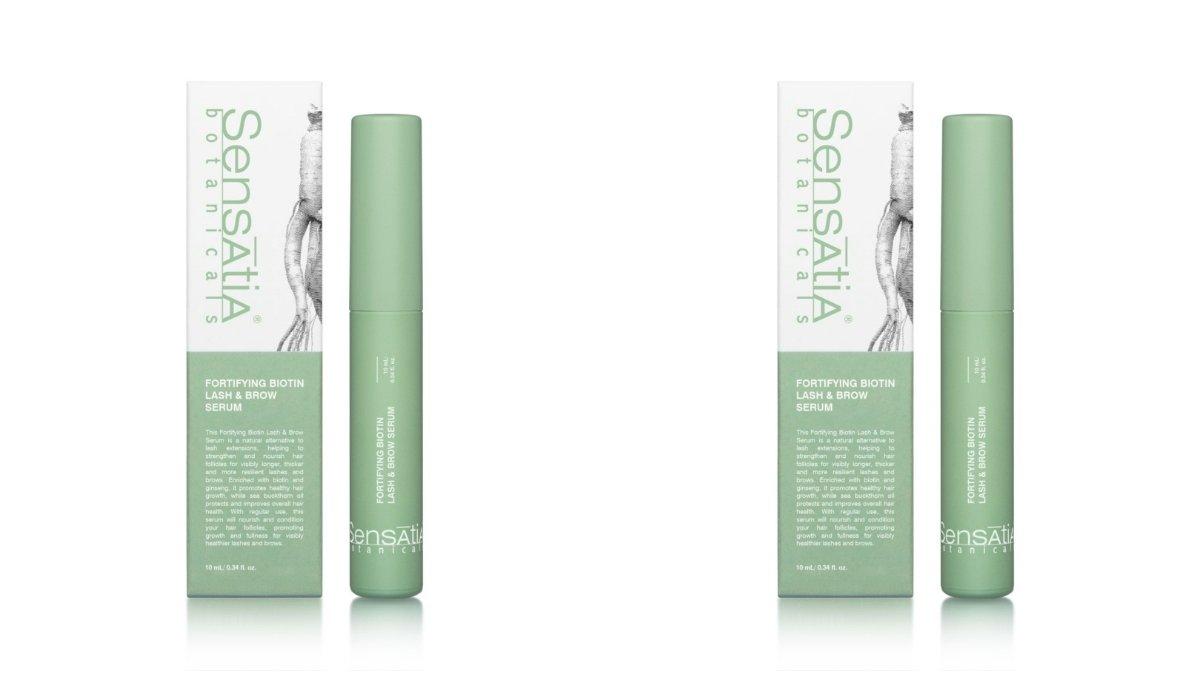 SensAtiA Botanicals Fortifying Biotin Lash & Brow Serum