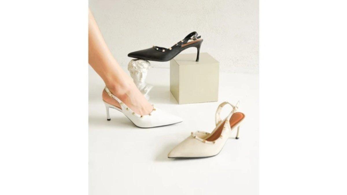 Sepasang Collection Sava Mules Wanita Heels Hak 7 Cm