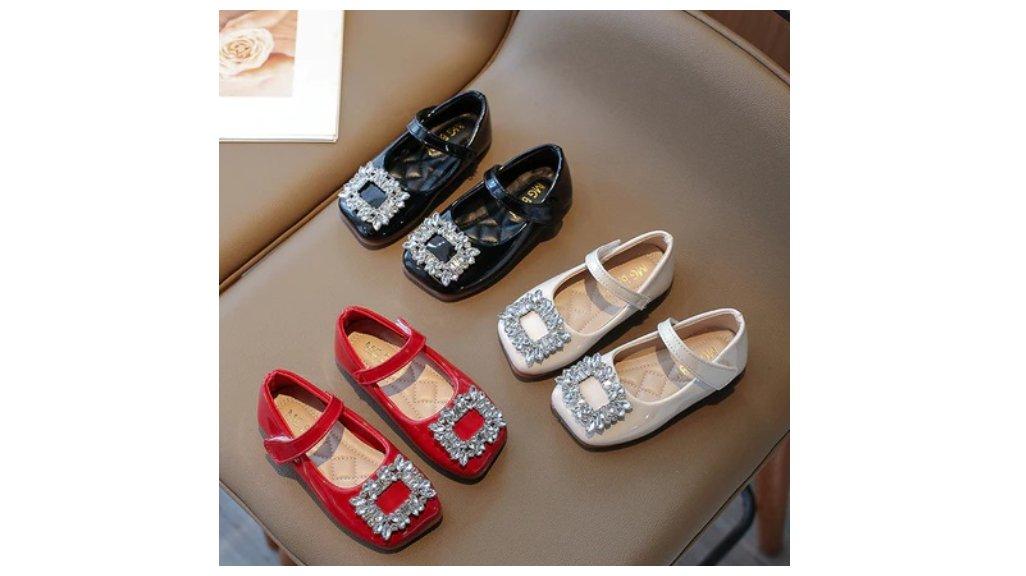 Sepatu Lucu Flat Shoes Anak Perempuan Fashion Import Kids Kekinian