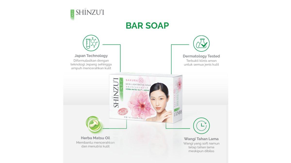 Shinzui Bar Soap Sakura
