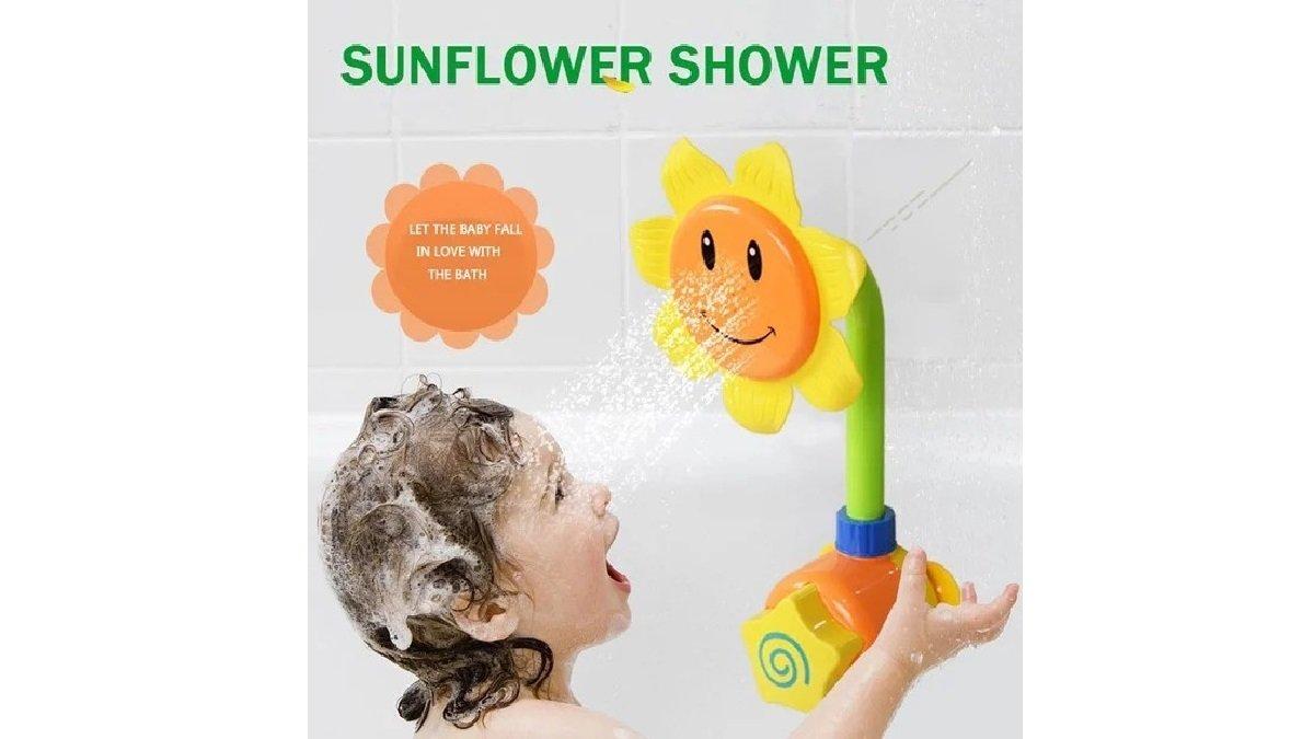Shower Elektrik Sunflower Baby Bath Toys.