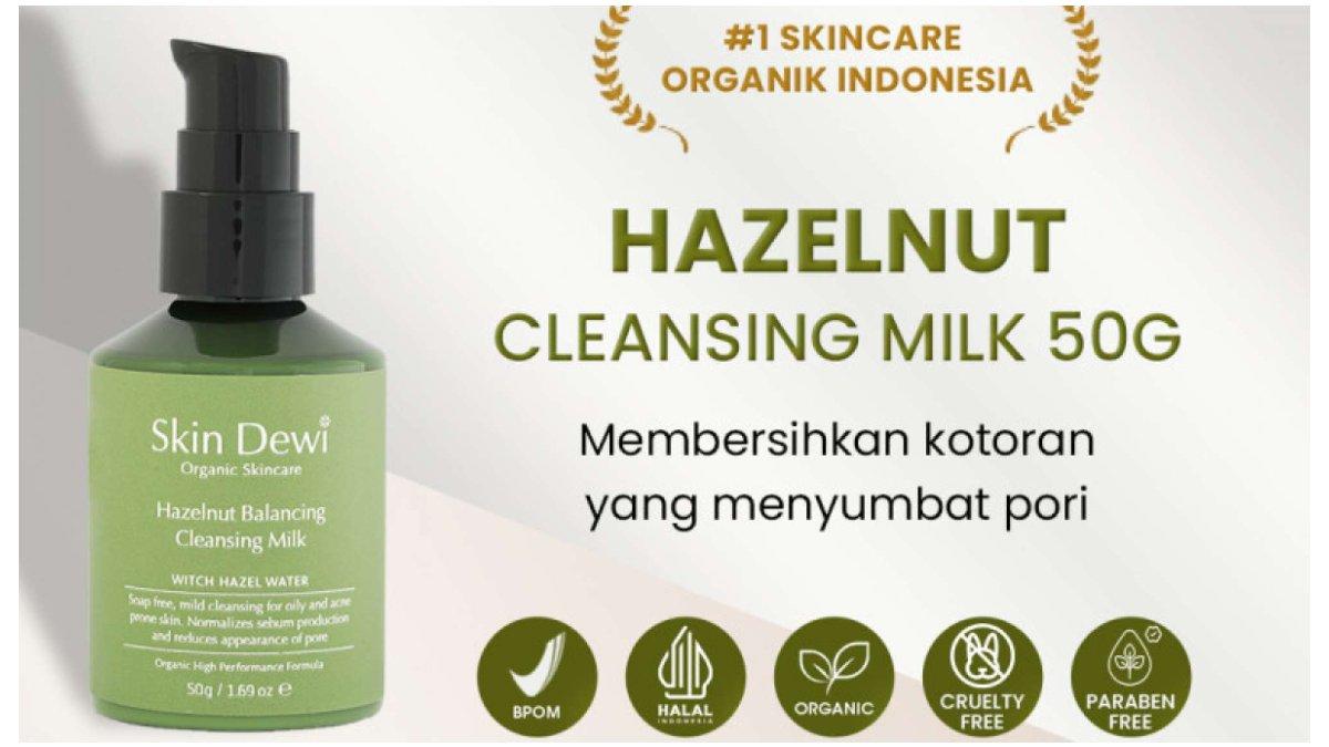 Skin Dewi Hazelnut Cleansing Milk